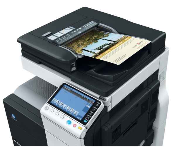 Konica Minolta bizhub C368 Farbkopierer, Netzwerkdrucker, Scanner, Fax